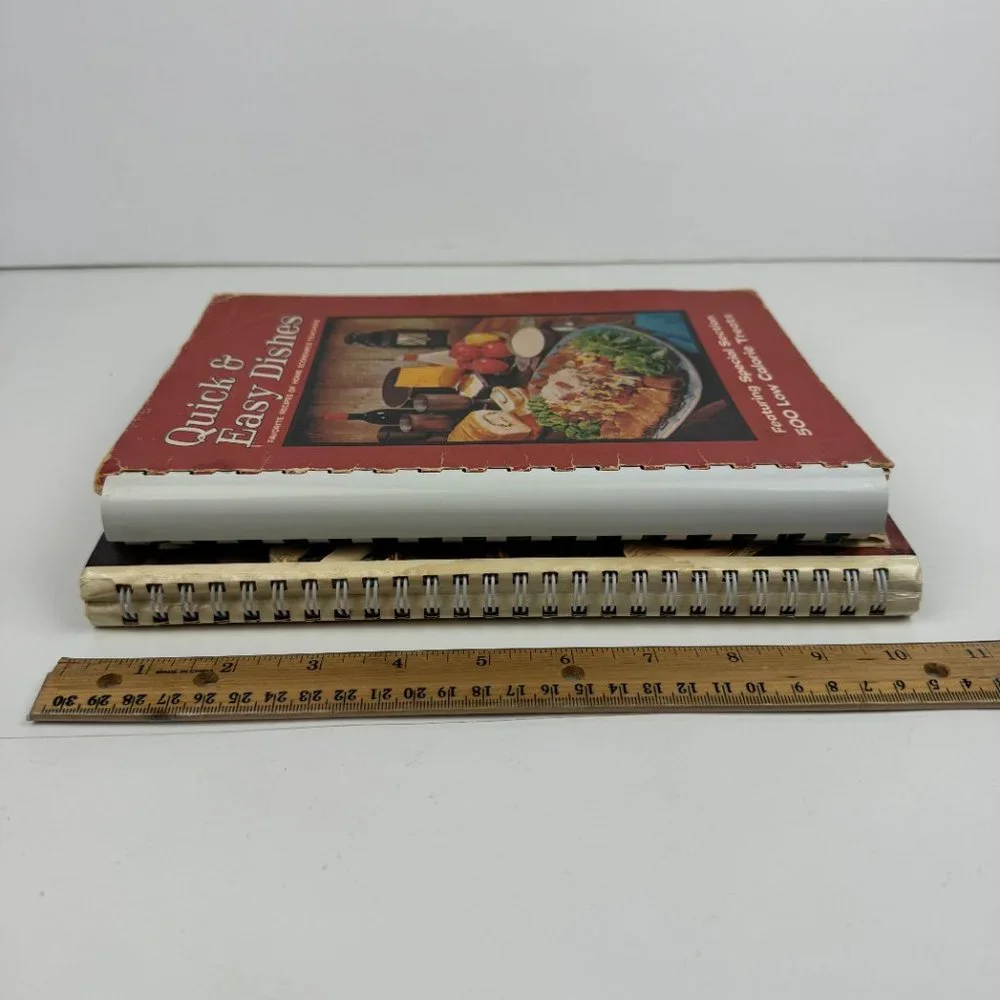Vtg 70s Cookbooks Hardcover Microwave Miracles Paperback‎ Quick Dishes Eco Teach